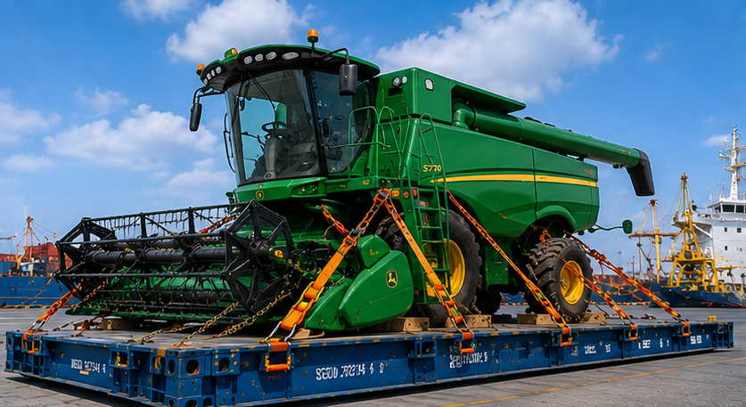 Mining, Agricultural & Infrastructure Equipment Lashing Services